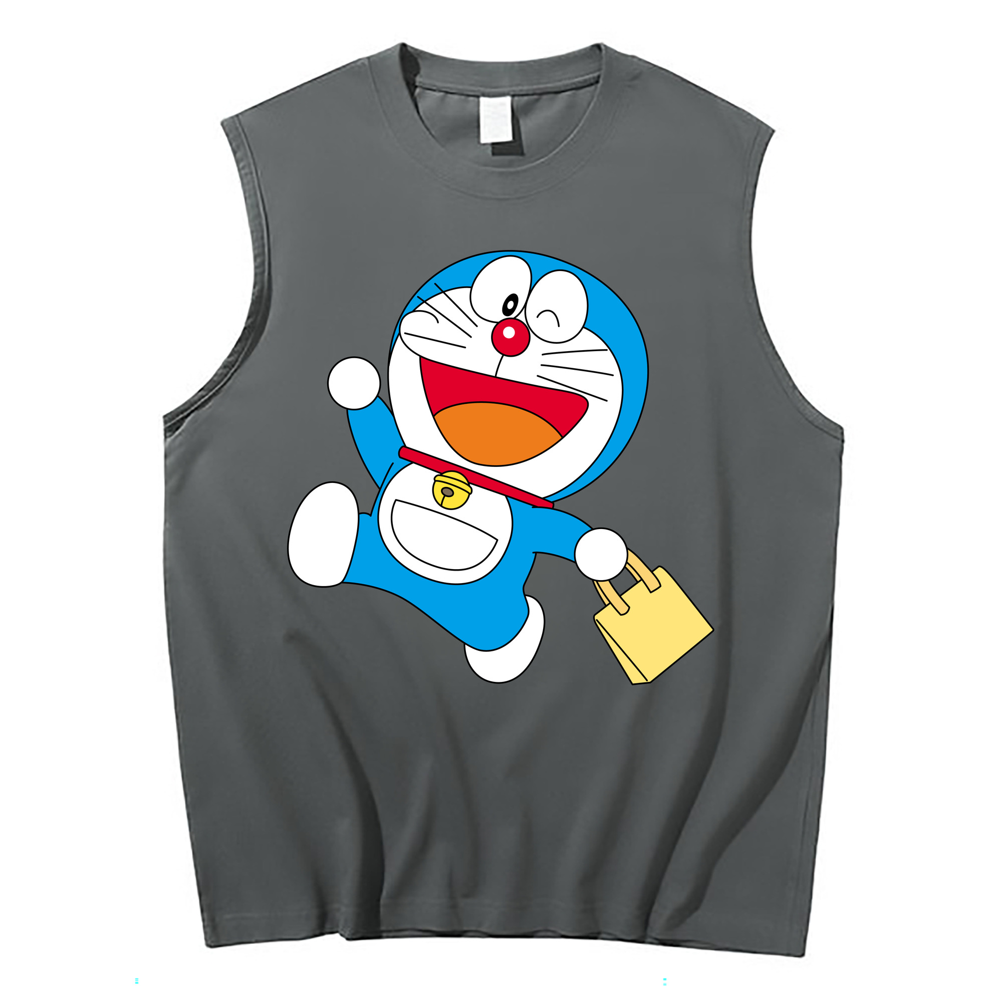 （画像用） ドラえもん Doraemon コットン100％タンクトップ（フロントプリント）